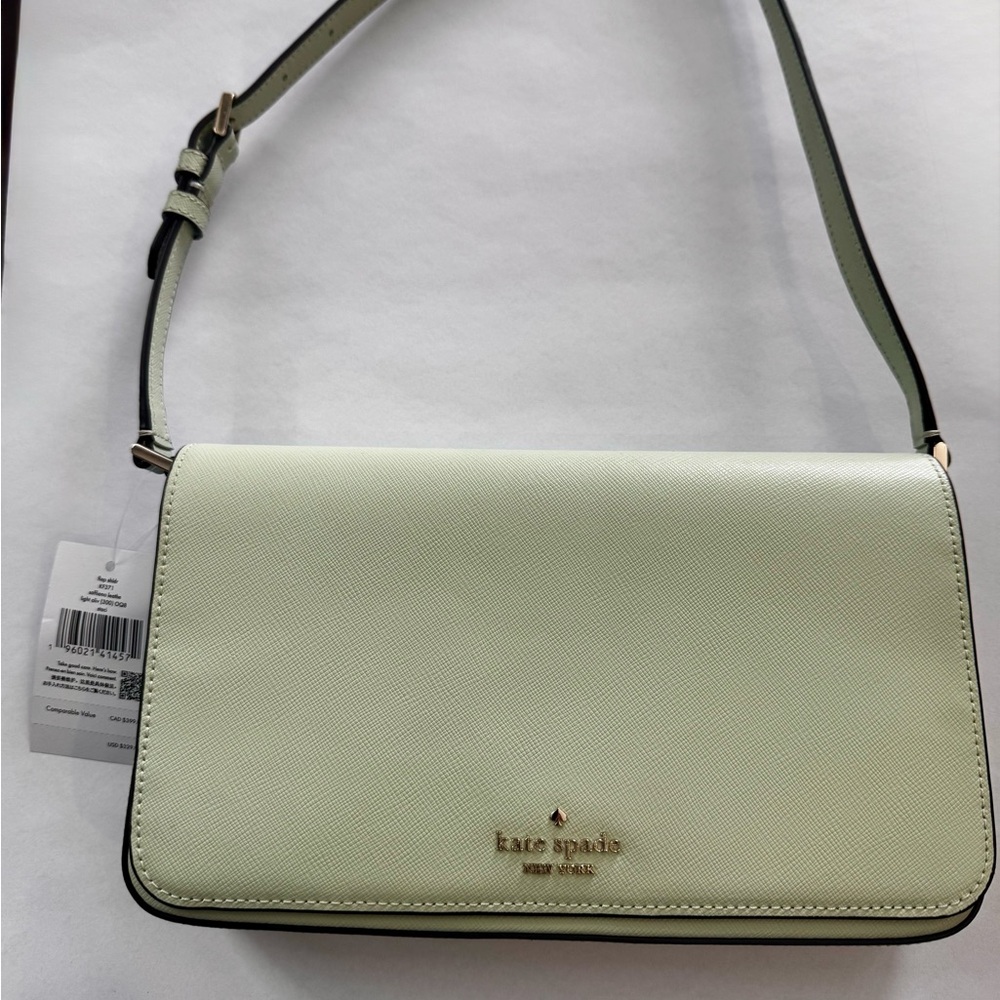 Kate Spade Bag. Brand New! Beautiful light olive color.